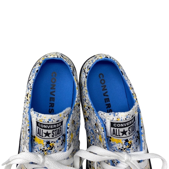 Converse Chuck Taylor All Star Ox Paint Splatter Women's Low Top Canvas A00469F - Picture 8 of 10